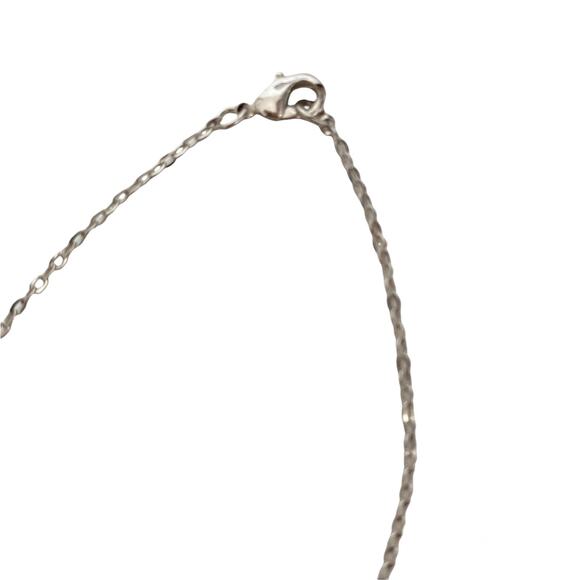 Sophisticated Style Swarovski Heart Necklace Purple Pendant Crystal Rope 18" - Picture 4 of 9